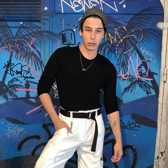 Bershka Knitted Long Sleeve Tee - Picture 1 of 4